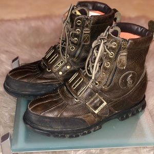 Ralph Lauren POLO Andres 3 Men’s Leather Duck Boot
